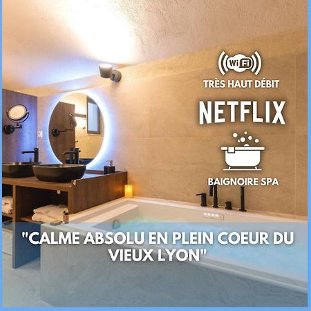 Cocoon Du Vieux Lyon - Luxury Apartment - Balneo Exterior foto